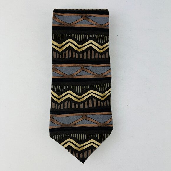 Grateful Dead Necktie Tie At The Edge Fourth Set 100% Silk - Picture 2 of 6